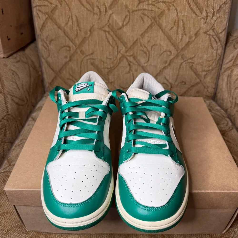 Nike Dunk Low SE Lottery Pack Malachite DR9654-100 Men's Size 9.5 No Box